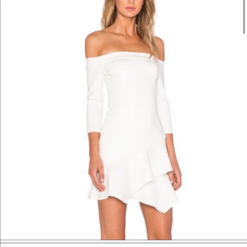NBD off the shoulder dress